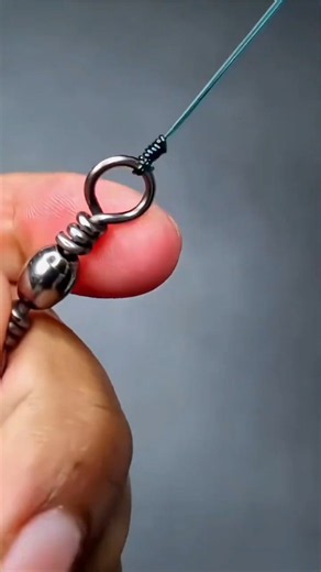 ​How to Tie a Fishing Line to a Swivel (Step-by-Step) #fishing