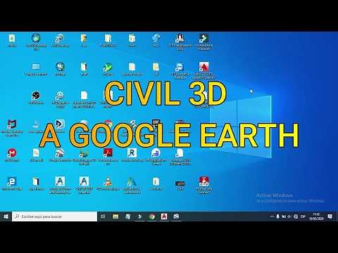 EXPORT 3D CIVIL DRAWING TO GOOGLE EARTH EASY AND SIMPLE