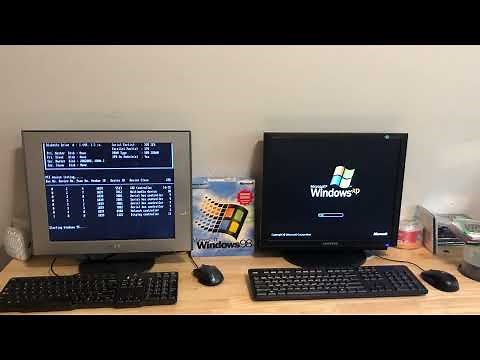 Window 95 vs Windows XP