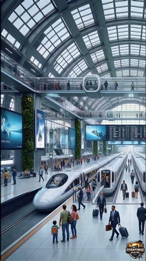 Building the Future: Mega Train Station Time-lapse! 🚄✨