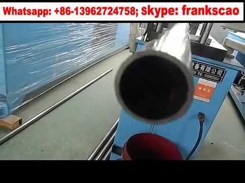Automatic steel round tube hole punching machine, steel pipe punching machine