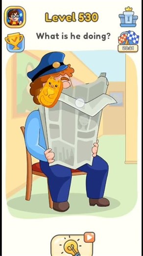 DOP 5 ( Delete One Part ) :- All Level Solved | Level :- 530 Solve #gameplay#viralvideo#shortsfeed