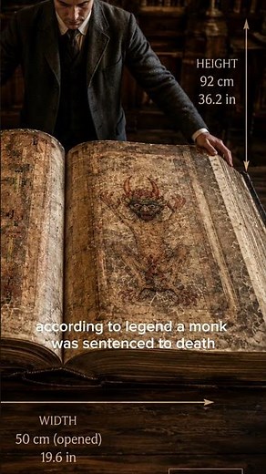 The Devil’s Bible Is Bigger Than You Think #CodexGigas #DevilsBible #DarkHistory