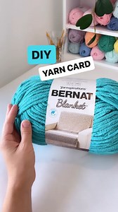 Save yourself the hassle and make a DIY yarn card to keep track of your yarn in 2024. Watch @TheCrochetCode as she shows you the trick. | Yarnspirations