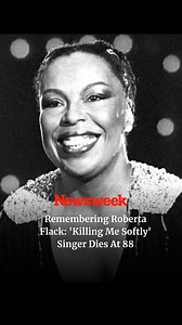 Music icon Robert Flack has died at 88. Known for the hit "Killing Me Softly With His Song," Flack had a decades-long career studded with chart toppers and Grammys. | Newsweek