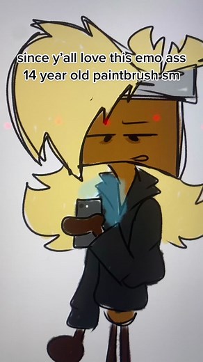 Human Version of Emo Paintbrush | Inanimate Insanity Rule 34