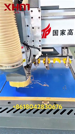 Have you ever seen a sculpture machine？#woodworkingmachinery #woodworking