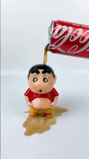 Satisfying with Unboxing CRAYON Shin-chan and Coke and Fanta Toys ASMR Video #shinchan