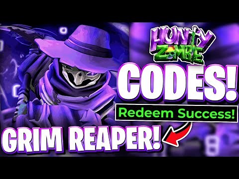 💀[REAPER] All NEWEST GRIM REAPER RAID UPDATE 9 CODES FOR HUNTY ZOMBIE! ROBLOX HUNTY ZOMBIE CODES