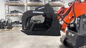 1.6K views | LIMITED QUANTITY - Save 15% on these Brand New 78" Blue Diamond Severe Duty Root Grapple attachments. They come with a full 1 year warranty. Visit https://www.skidsteers.com/brand-new-blue-diamond-78-severe-duty-root-grapple/ or call 866-315-3134 | Skidsteers.com | Facebook