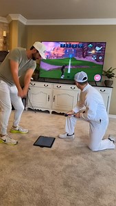 446K views · 344 reactions | Personal caddy no matter where you want to play ⛳️ Play golf in your living room or backyard with the Golf at Home  #golf #caddy | Golf Daddy | Facebook