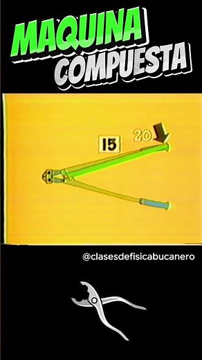 MAQUINA COMPUESTA #physics #fisica #scientist #science #mecanica #leyesdenewton #ciencia #newton
