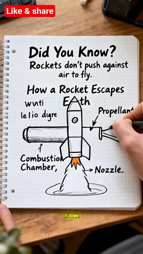 The Big Rocket Myth: How They Actually Fly 🧐#shorts #ScienceFacts #HowItWorks #RocketScience