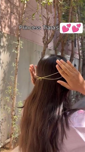 Princess tiara 👑 designs for wedding ✨️ #shorts#shortfeed #viral #like#yt#hairstyle#hair #trending