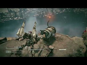 Armored core 6 IA CO1W3 AURORA (light wave cannon) Reach the coral convergence Chapter 4
