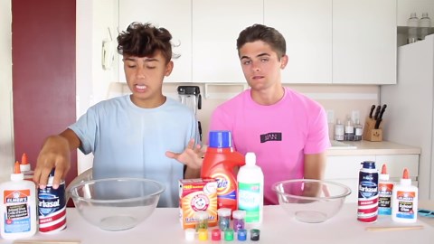 Blindfolded Slime Challenge: Boyfriend Cheating Allegations?