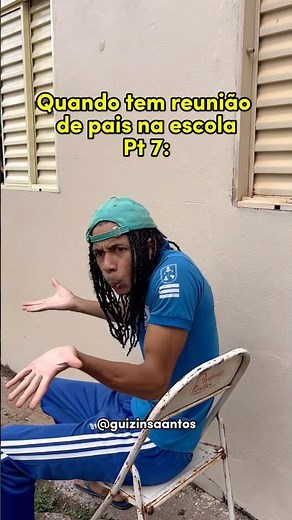 Quando tem reunião na escola Pt: 7: 🤣 #humor #shorts #escola #comedia