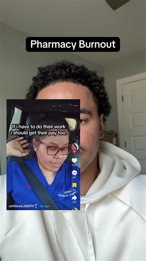 Sometimes when you are used to doing the job of multiple people, it can become frustrating. Especially when others aren’t working at your same pace and have different expectations. Burnout happens all of the time in pharmacy and when your job starts to have a negative impact on you, you should consider a change of scenery. @unfiltered JUDITH🍸 #pharmacistrmacytechnician #pharmacy #pharmacystudent #pharmacytiktok