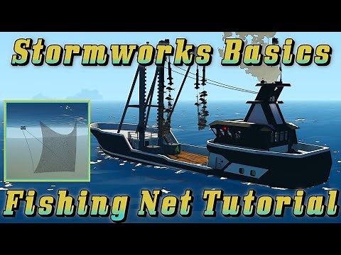 Stormworks Basics: Fishing Net Tutorial #tutorial #stormworks #gaming