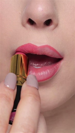 Cute Easy Pink Lip Revlon Colorstay lip liner in blush & Super Lustrous Lipstick in Secret Club