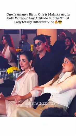 and then the third lady,😎🔥#malaikaarora#ananyabirla#bollywood#shortsfeed