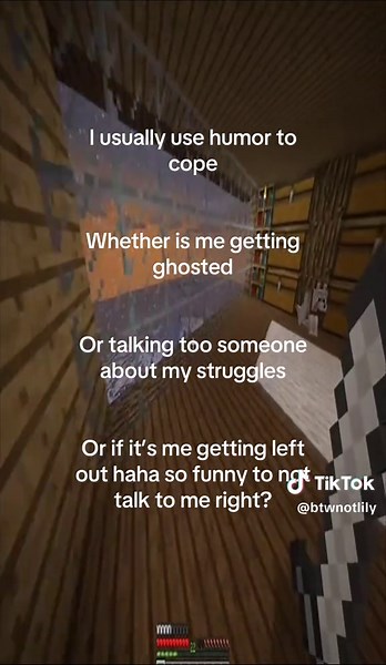 Minecraft Venting: Humor as a Coping Mechanism
