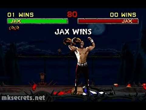 Mortal Kombat II - Fatality 2 - Jax