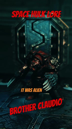Brother Claudio Space Hulk lore #40kminiatures #advancedpainting #spacehulk #bloodangels