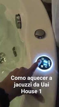 Como aquecer a jacuzzi da Uai House 1