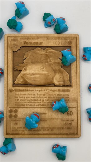 What do you want to see next? Engraved and cutted using Xtool P2 laser, for more information about the laser link in bio. Xtool P2 by @xtool_it and @xtool.eu #pokemon #pokemontradingcardgame #dragonite #laserengraving #asmr | LM3D