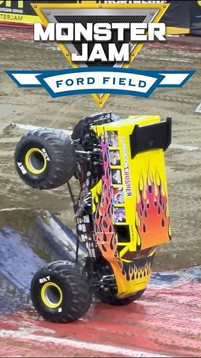 TOP 5 SAVES - 2026 Monster Jam Detroit Ford Field #monstertruck #monsterjam #monstertrucks