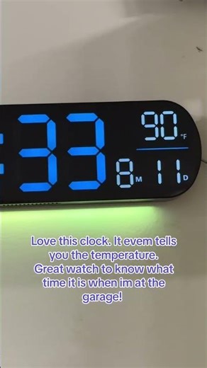 the Multi-Functional LED Display Clock! 🕒✨ Elevate your space with this Digital Wall Clock
