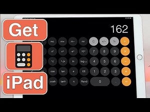 Get Calculator on iPad - How to Get Calculator App ... Video