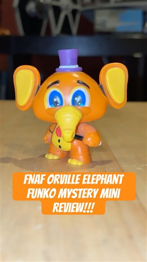 FNAF Orville Elephant Funko Mystery Mini Review!!!