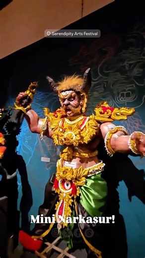 Glimpses of Goa on Instagram: "Mini Narkasur Installations on Display at Serendipity Arts Festival in Goa😍🔥 A unique collection of mini #Narkasur installations has been showcased at the ongoing Serendipity Arts Festival in Goa, drawing attention from visitors and art enthusiasts. Video by @mi_palekar Follow us @glimpses.of.goa #glimpsesofgoa"