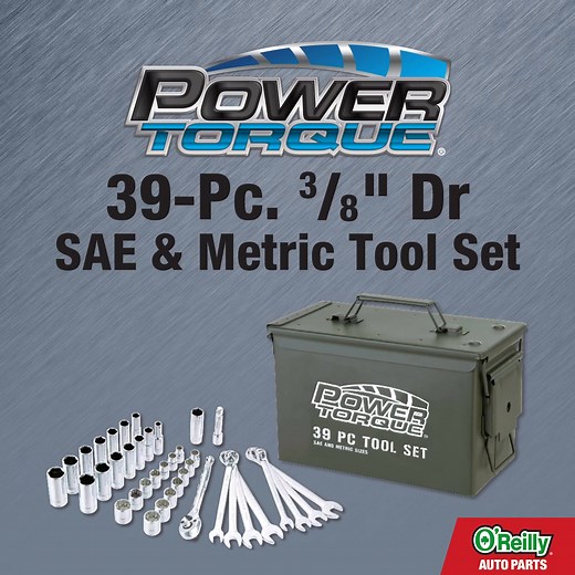What makes Power Torque tools unbeatable? • Tested for hardness, strength & performance • Guaranteed against defects in materials & workmanship We stand behind every product to ensure complete customer satisfaction and quality standards. Experience the difference! | O'Reilly Auto Parts