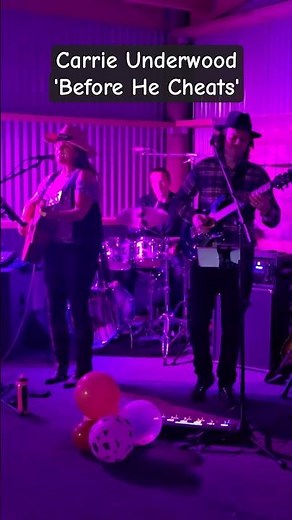 Carrie Underwood Before He Cheats GUITAR