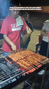 Filipino Life as Street Food Grilled Business Philippines