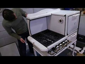 Vintage Antique Tappan Gas Range Timelapse Assembly - Stove Restoration