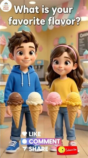 Learn Ice Cream Flavors | English for Kids 🍦