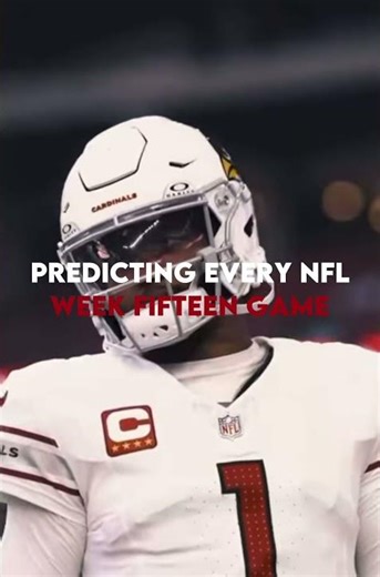 Predicting every NFL week 15 game