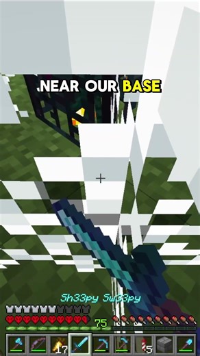 We found a spider spawner in superflat hardcore! #minecraft #minecrafthardcormode #livestreams