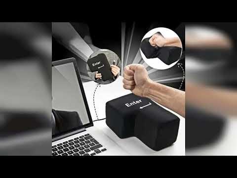 Review: Tecla Enter Gigante Anti Stress Para Brincadeira E Presente Preto