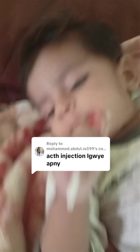 Replying to @mohammed.abdul.ra599 #moreknowledge #baby #infantilespasms #westsyndrome #fyp