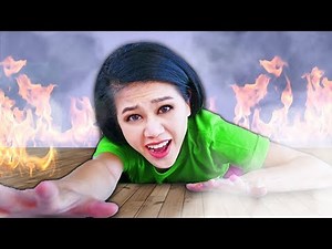 I'm TRAPPED in a HACKERS HOUSE for 24 Hours! PZ9 Escape Room is a Hello Neighbor Game Challenge!