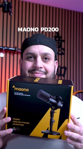 Kostenloses Maono PD200W Hybrid Mikrofon gewinnen!