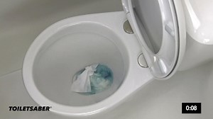 Mr. Sparkle Toiletsaber 8.60 oz. Plumbing Tool 28 in. Designed to Clear Visible Toilet Clogs (paper and poop) MSTS28BK