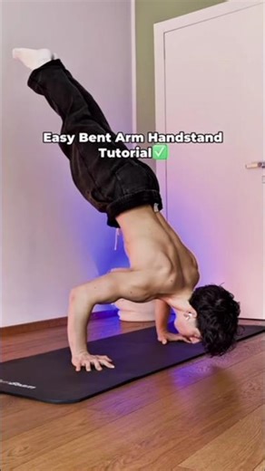 Easy Bant Arm Handstand tutorial Tips #challenge #motivation #sports