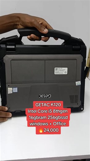 Moses on Instagram: "A True rugged laptop, for Engineers, soldiers, miners, and computer enthusiasts who love it rugged! @24,000Ksh Get yourself Getac K120 Rugged Detachable laptop Intel Core i5-8th Gen 16gb Ram, 256gb Ssd 12.5 inches FHD TouchScreen Display With A detachable Keyboard Shop located in Nairobi, Rahimtulla Trust Building, Queens Mall exhibition, Shop M43. Opposite Bihi Towers, along Moi Avenue. 📞 0795504046 for enquiries We also do Countrywide Deliveries #getac #rugged #fypシ゚viral