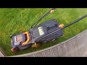 Worx WG779E 2, 40 Volt Battery Mower quick overview